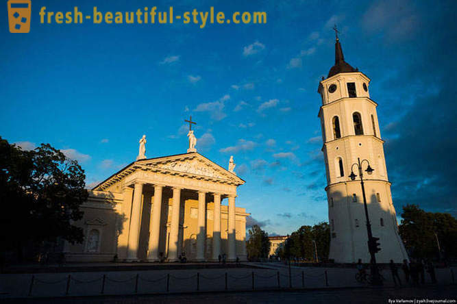 Gå gjennom gode og dårlige Vilnius