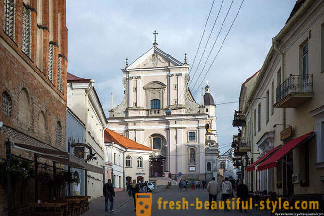 Gå gjennom gode og dårlige Vilnius