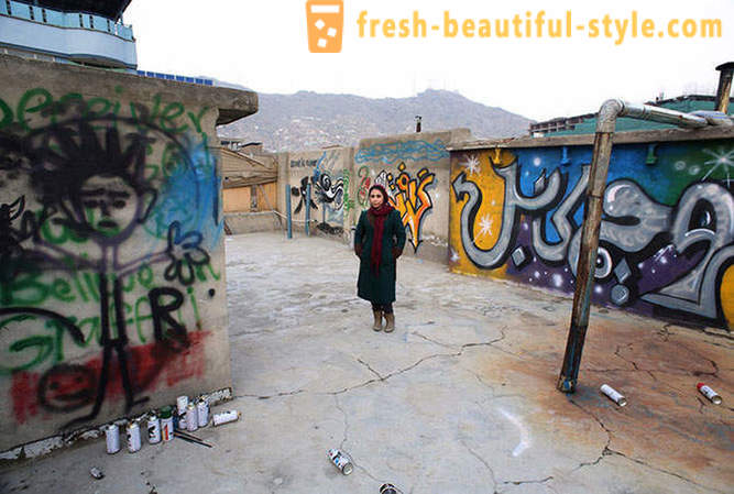 Gå gjennom moderne Kabul