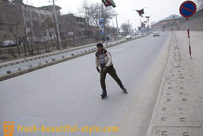 Gå gjennom moderne Kabul