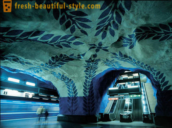 De vakreste T-banestasjoner