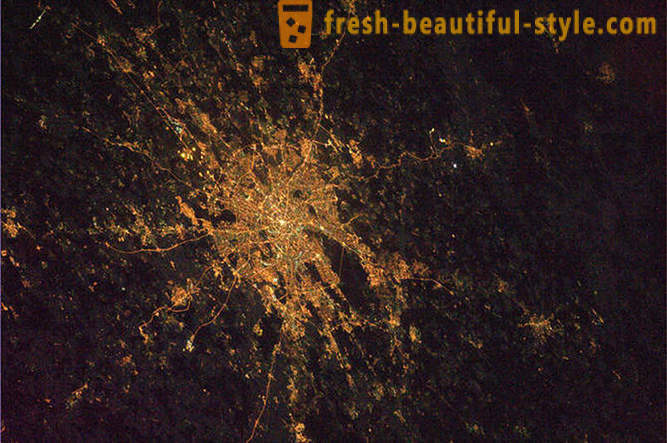 Natt byer fra verdensrommet - de siste bildene fra ISS