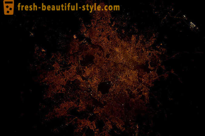 Natt byer fra verdensrommet - de siste bildene fra ISS