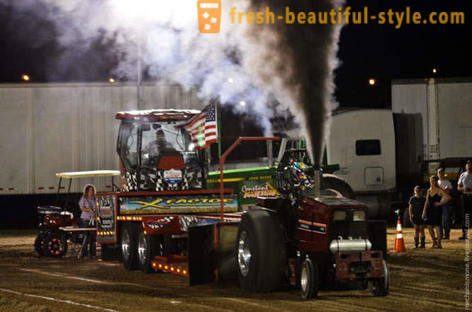 Traktorer på steroider eller rase i Texas