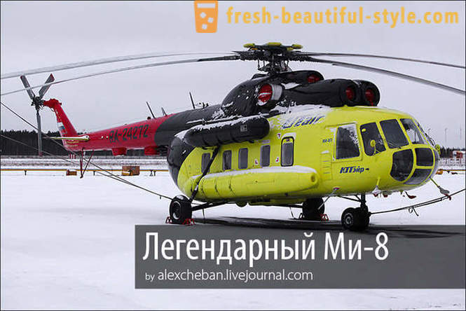 Vår hjemlige Mi-8 - den mest populære helikopter i verden