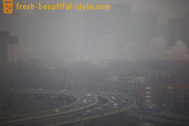 Farlige nivåer av forurensning i Kina