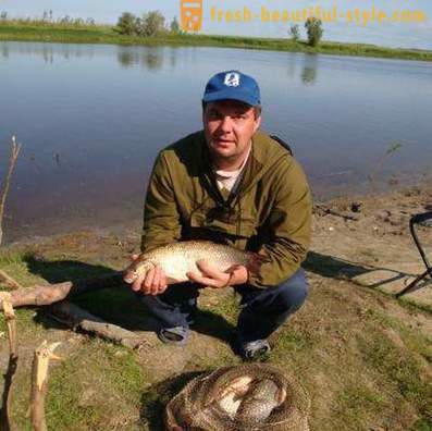 Fiske i Khanty-Mansiysk. River Khanty-Mansiysk