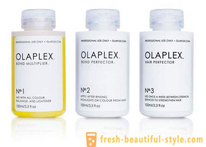 Betyr å gjenopprette håret Olaplex: anmeldelser