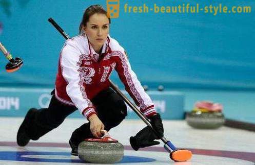Anna Sidorova - verdensstjerne Curling