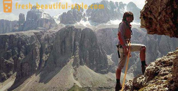 Mountaineering legende Reinhold Messner: biografi