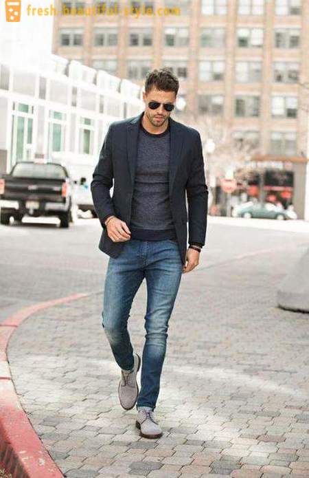 Smalere jeans for menn: hvordan å velge den ideelle modellen