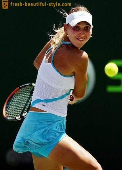 Elena Vesnina: talent russiske tennisspiller