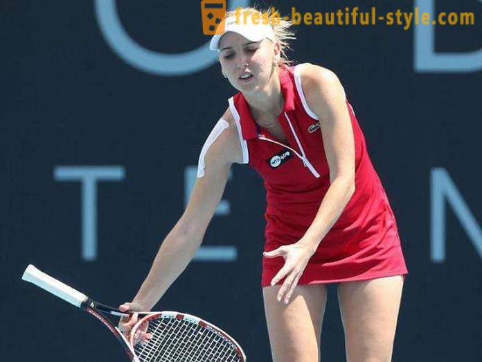 Elena Vesnina: talent russiske tennisspiller