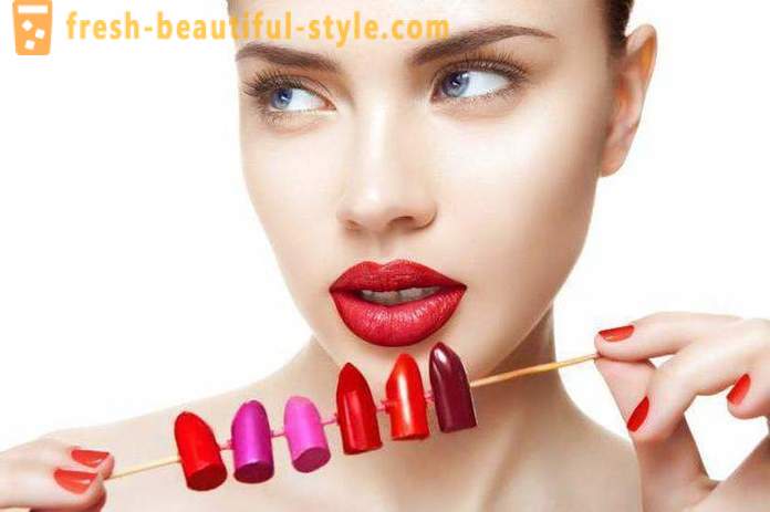 Hvordan velge en leppestift farge: trinnvis guide