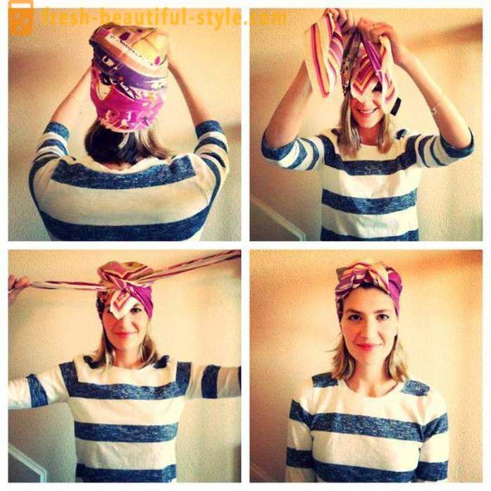 Flere måter på hvordan å binde en turban