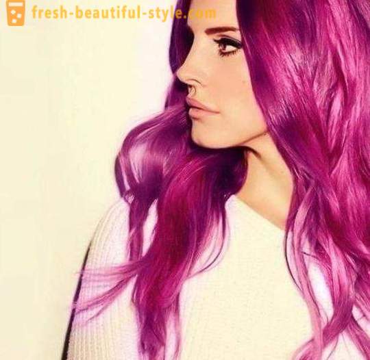 Rosa hår: hvordan man skal oppnå en ønsket farge?