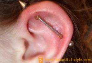 Punktering av brusken i øret: behandling, effekten av