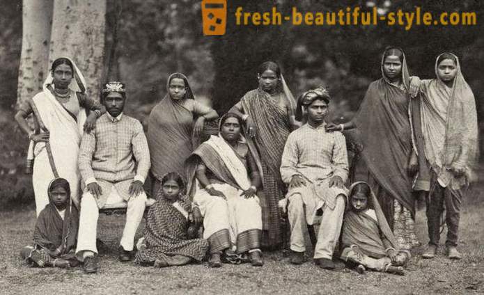 Indisk kostyme. Tradisjonelle India Klær