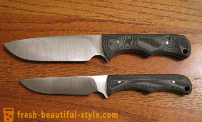 De viktigste typer kniver. Typer av foldekniver