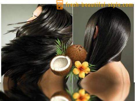 Kokosolje: anmeldelser, søknad. Kokos hår olje
