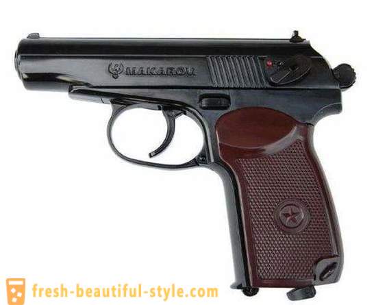Makarov pistol pneumatisk: Spesifikasjoner