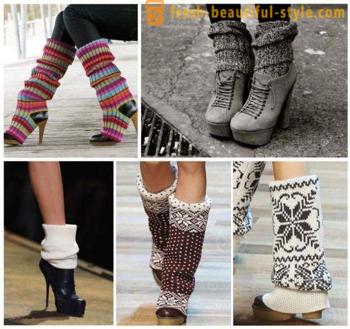 Fra hva du skal ha leggings vinteren? Strikket sokker hva du skal ha?