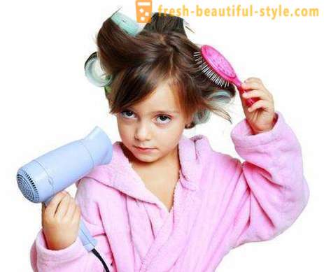 Barn frisyrer for nyttår. Frisyrer for jenter nyttår