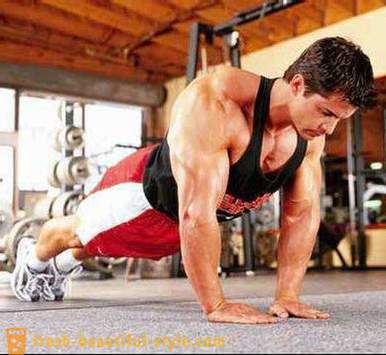 Hvilke muskler arbeider med push-ups. Hvilke muskler arbeider med Dips