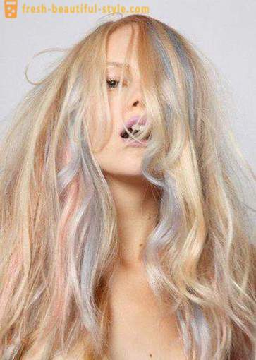 Farging på blondt hår: farge, bilder,