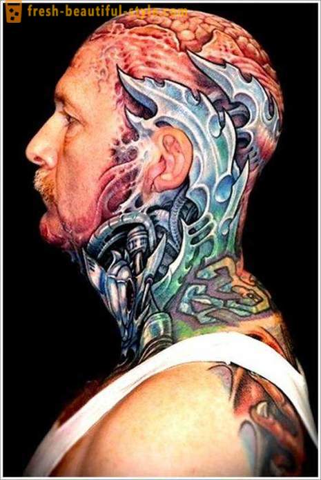 Biomekanikk: tatovering for tøffe personligheter