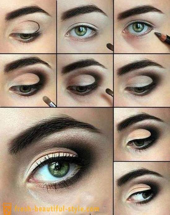 Hvordan male øyne vakkert og riktig