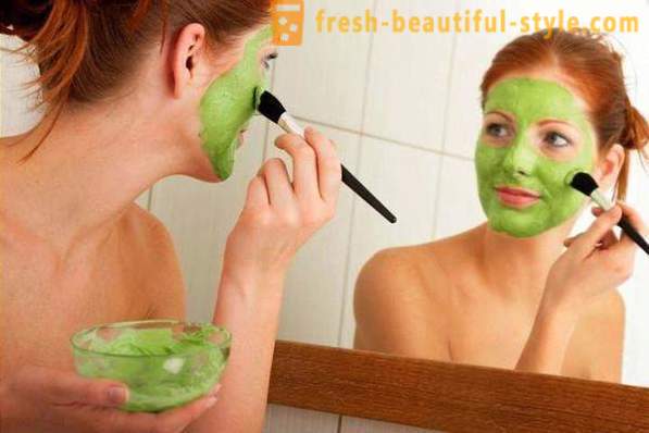Ansiktsmasker Whitening: profesjonell hudpleie hjemme