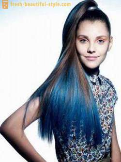 Blå hårfarge: hvordan man skal oppnå en virkelig vakker farge?