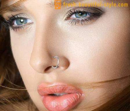 Hvor og hvordan å lage nese piercing