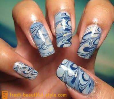 Manikyr på vannet - en ny trend i nail-art