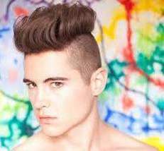 Trendy frisyrer for menn ungdom